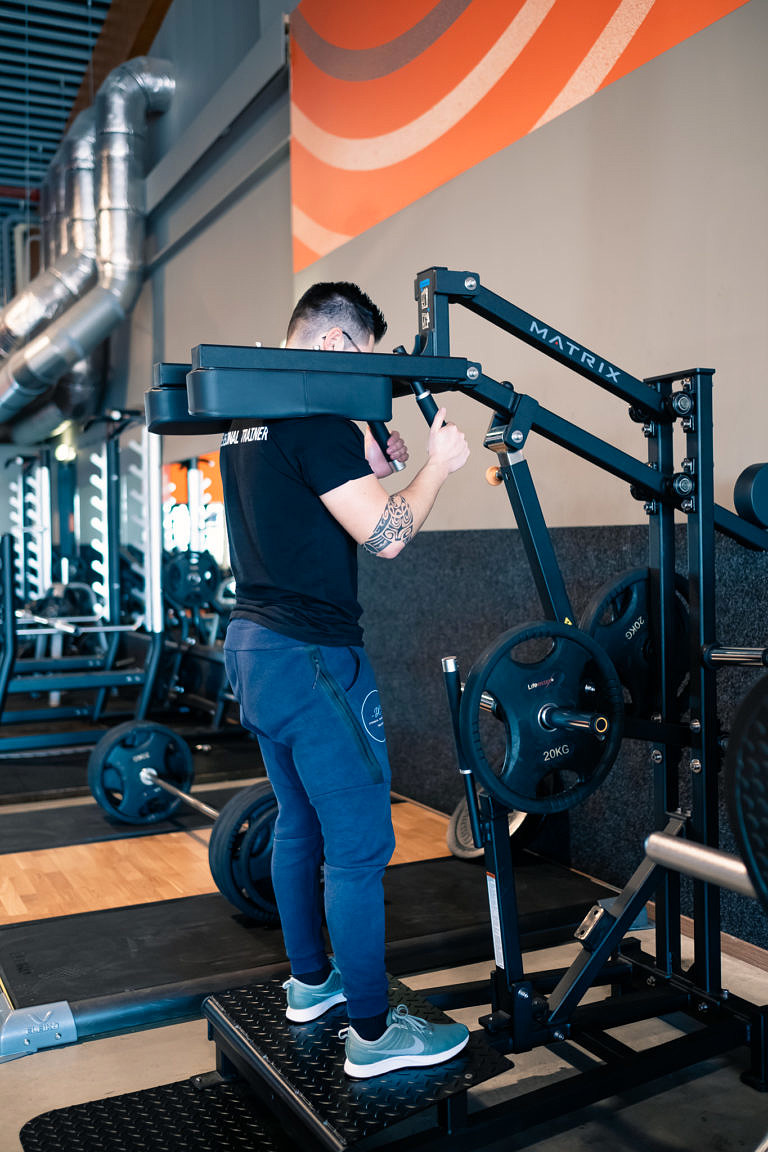 Hack squat Strength Transforming Center