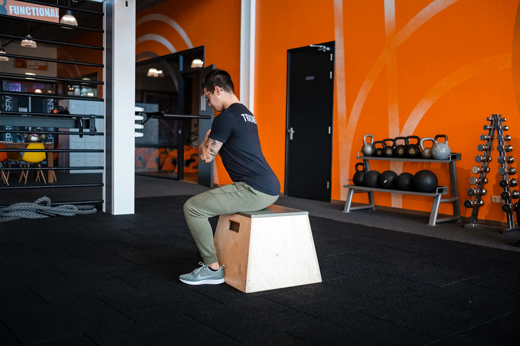 Box squat Strength Transforming Center