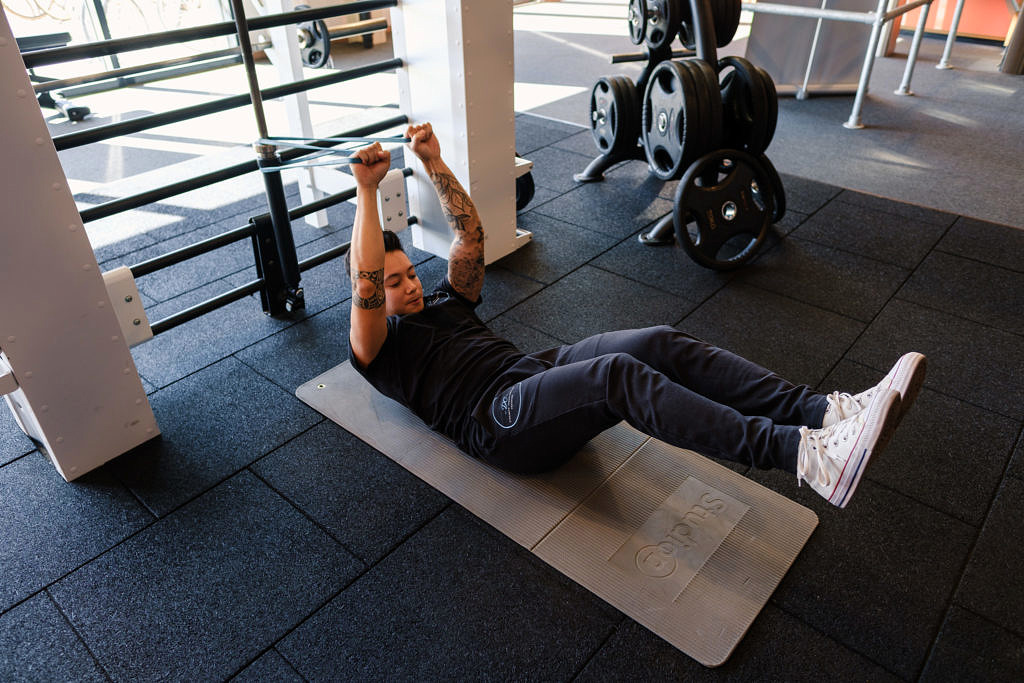 banded dead bug eind